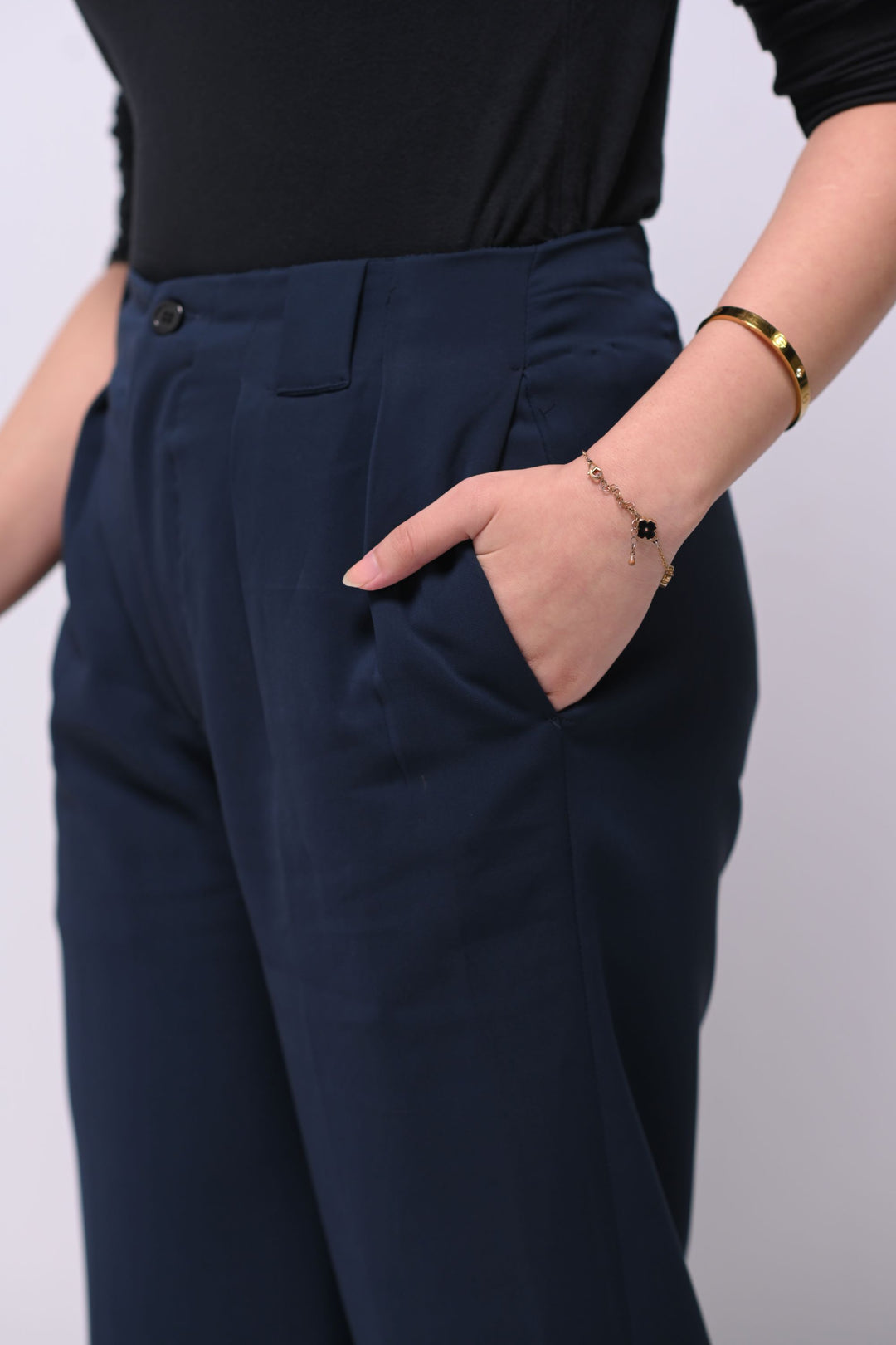 Navy Blue Women's Dress Pant